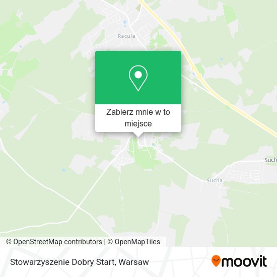 Mapa Stowarzyszenie Dobry Start