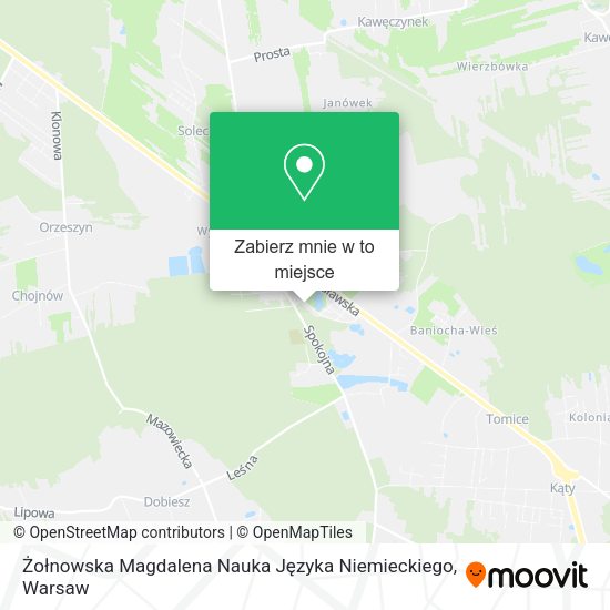 Mapa Żołnowska Magdalena Nauka Języka Niemieckiego