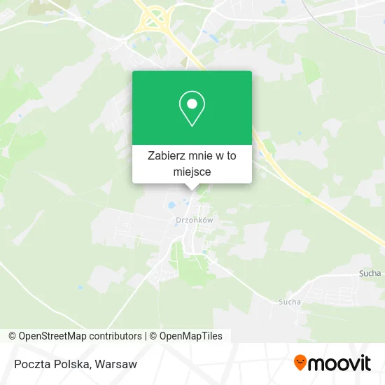 Mapa Poczta Polska