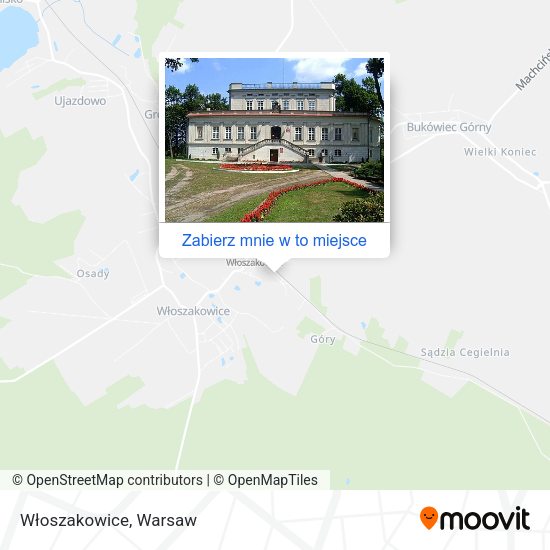 Mapa Włoszakowice