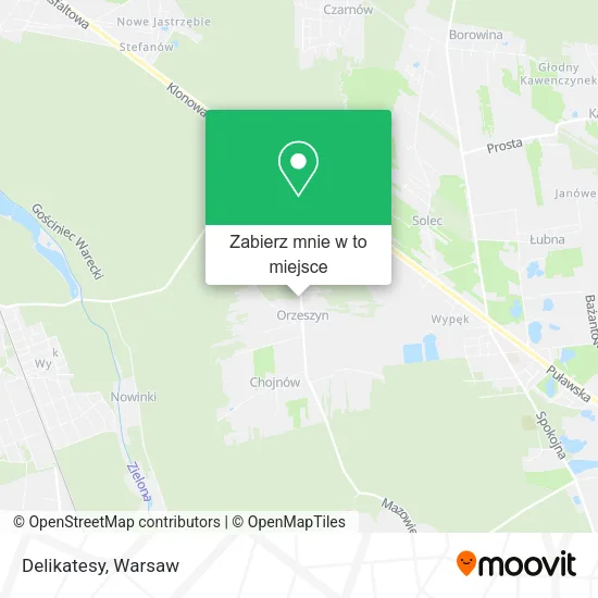 Mapa Delikatesy