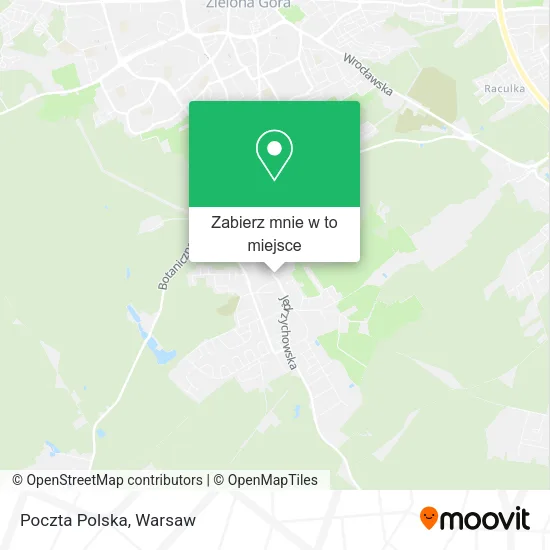Mapa Poczta Polska