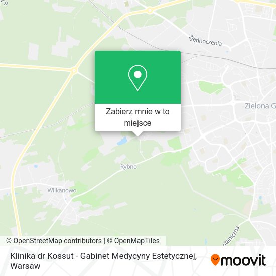 Mapa Klinika dr Kossut - Gabinet Medycyny Estetycznej