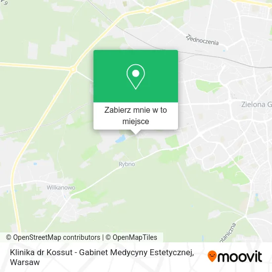 Mapa Klinika dr Kossut - Gabinet Medycyny Estetycznej