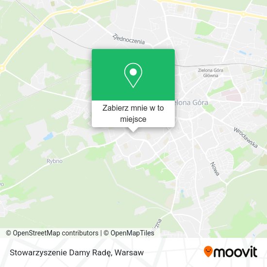 Mapa Stowarzyszenie Damy Radę