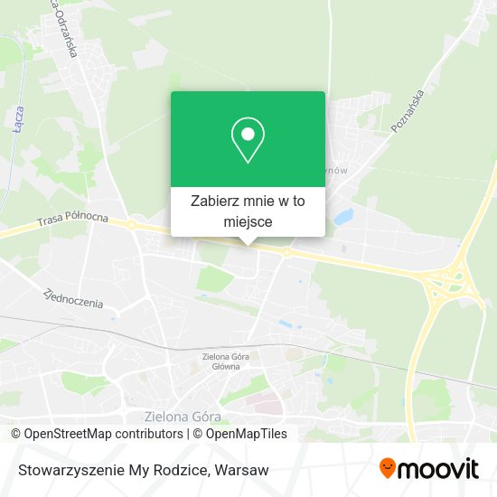 Mapa Stowarzyszenie My Rodzice