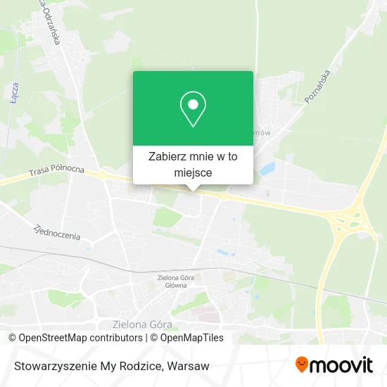 Mapa Stowarzyszenie My Rodzice