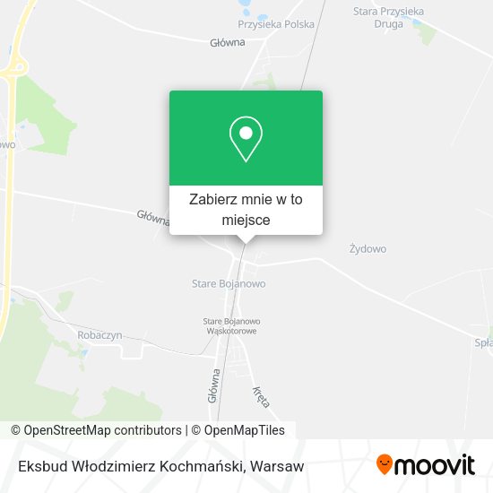 Mapa Eksbud Włodzimierz Kochmański