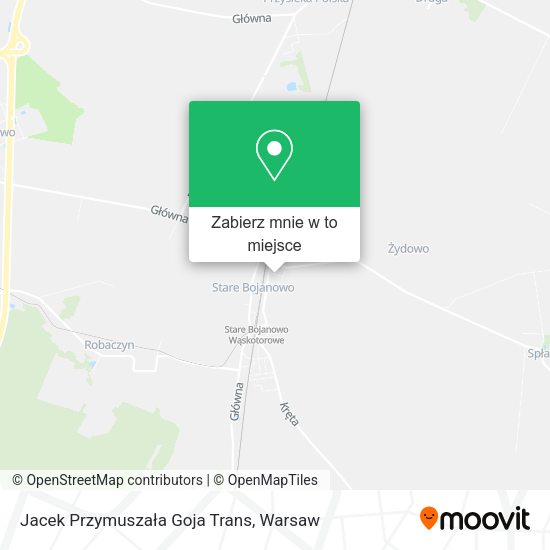 Mapa Jacek Przymuszała Goja Trans