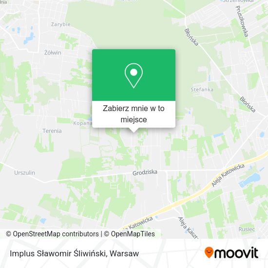 Mapa Implus Sławomir Śliwiński