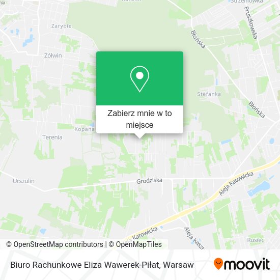 Mapa Biuro Rachunkowe Eliza Wawerek-Piłat