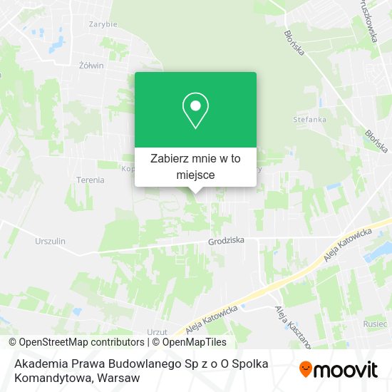 Mapa Akademia Prawa Budowlanego Sp z o O Spolka Komandytowa