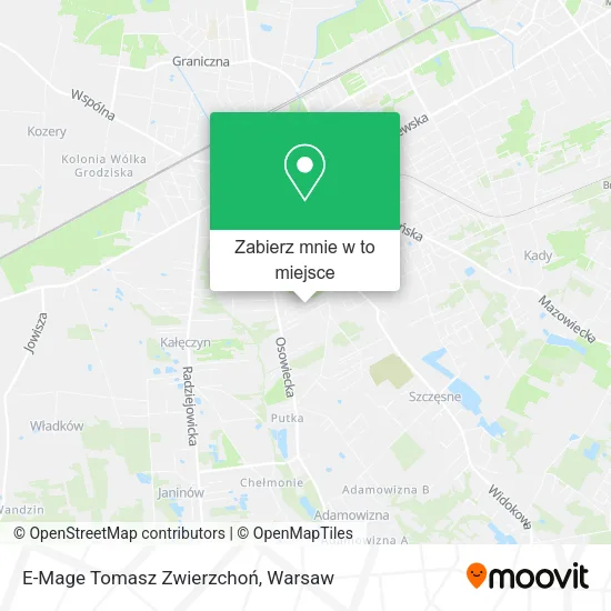 Mapa E-Mage Tomasz Zwierzchoń