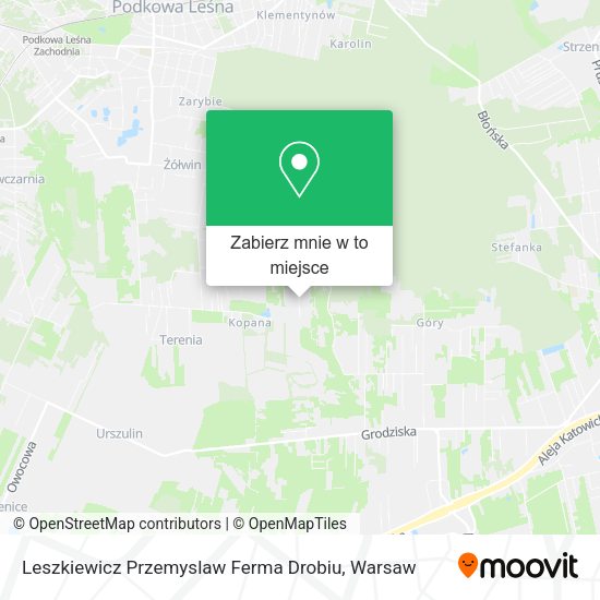 Mapa Leszkiewicz Przemyslaw Ferma Drobiu