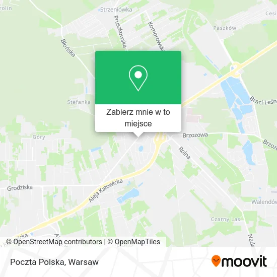 Mapa Poczta Polska