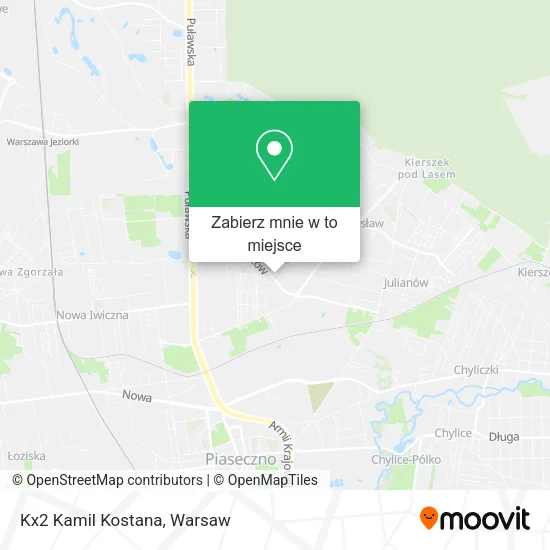 Mapa Kx2 Kamil Kostana