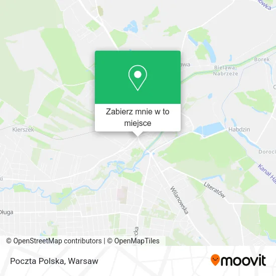 Mapa Poczta Polska