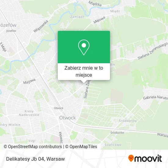 Mapa Delikatesy Jb 04