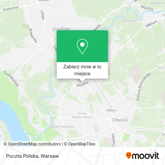 Mapa Poczta Polska