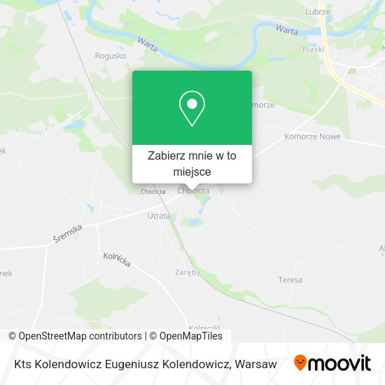 Mapa Kts Kolendowicz Eugeniusz Kolendowicz