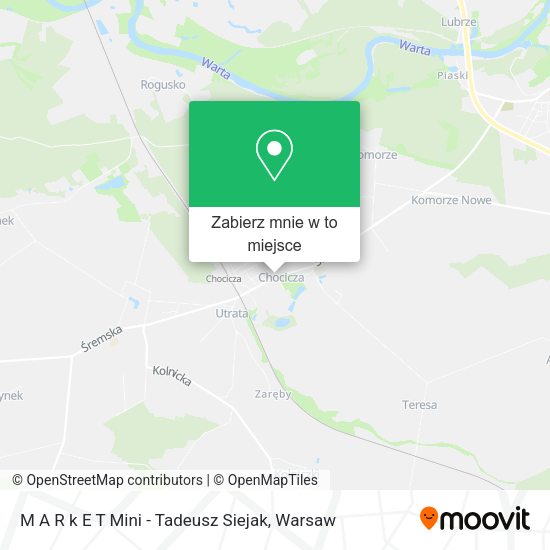 Mapa M A R k E T Mini - Tadeusz Siejak