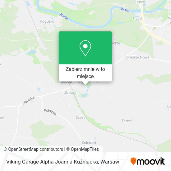 Mapa Viking Garage Alpha Joanna Kuźniacka