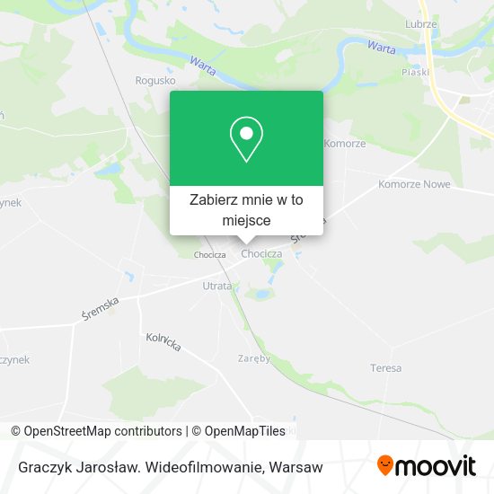 Mapa Graczyk Jarosław. Wideofilmowanie