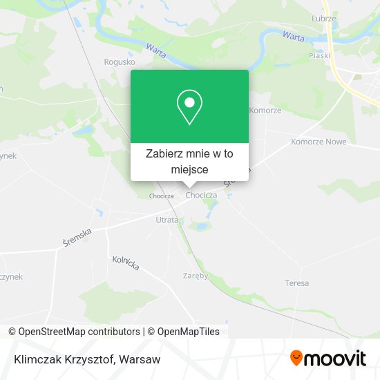 Mapa Klimczak Krzysztof