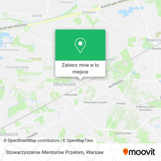 Mapa Stowarzyszenie Mentorów Przełom