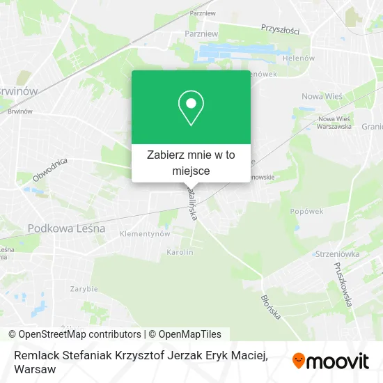 Mapa Remlack Stefaniak Krzysztof Jerzak Eryk Maciej