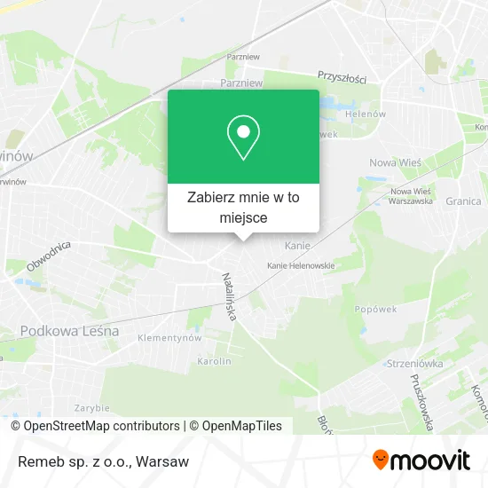 Mapa Remeb sp. z o.o.
