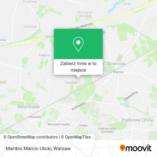 Mapa Martbis Marcin Ulicki