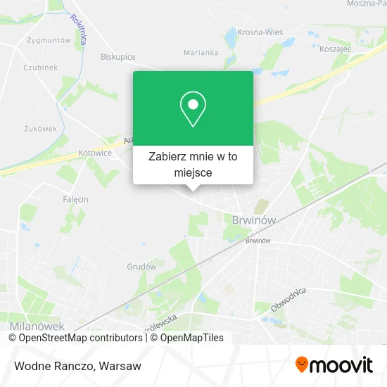 Mapa Wodne Ranczo