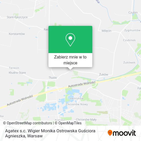 Mapa Agatex s.c. Wigier Monika Ostrowska Guściora Agnieszka