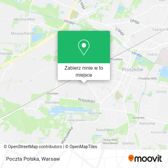 Mapa Poczta Polska