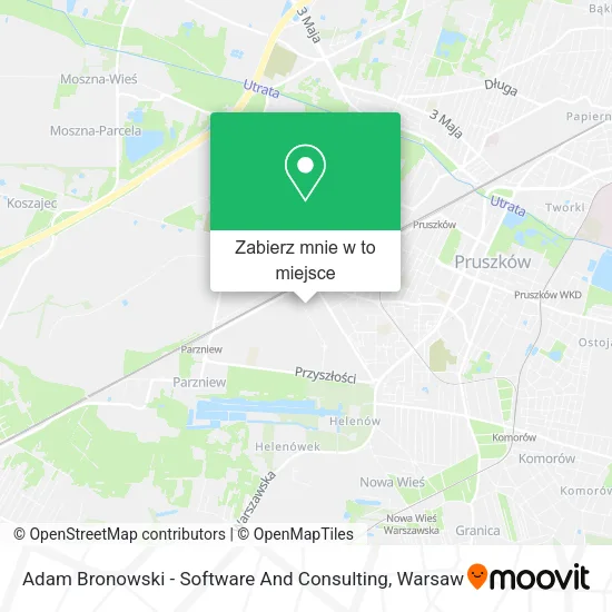 Mapa Adam Bronowski - Software And Consulting