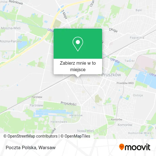 Mapa Poczta Polska