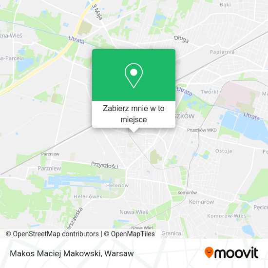 Mapa Makos Maciej Makowski