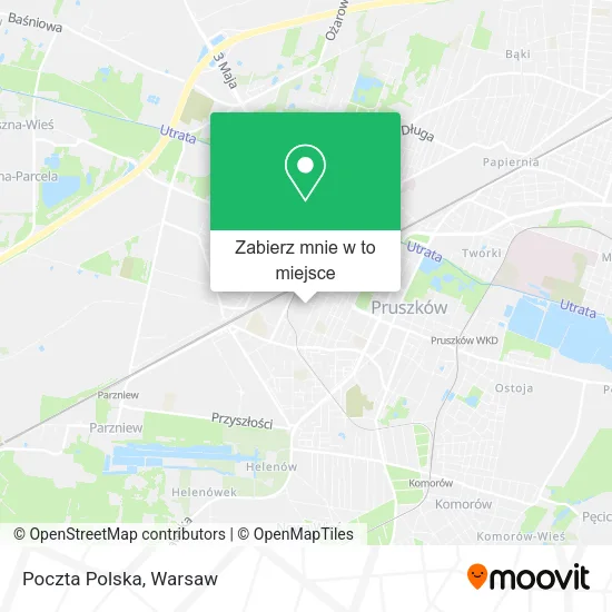Mapa Poczta Polska