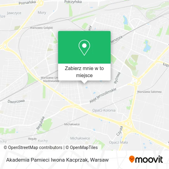 Mapa Akademia Pamieci Iwona Kacprzak
