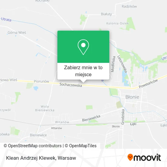 Mapa Klean Andrzej Klewek