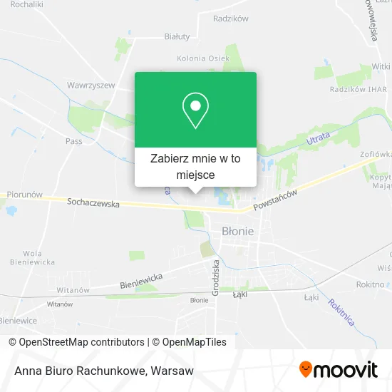 Mapa Anna Biuro Rachunkowe