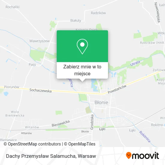 Mapa Dachy Przemysław Salamucha