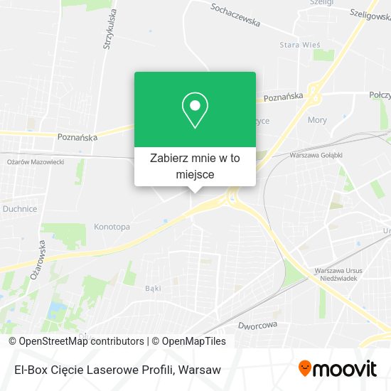 Mapa El-Box Cięcie Laserowe Profili