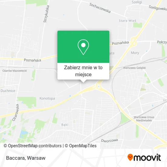 Mapa Baccara