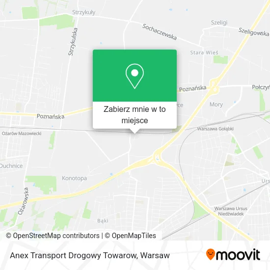 Mapa Anex Transport Drogowy Towarow