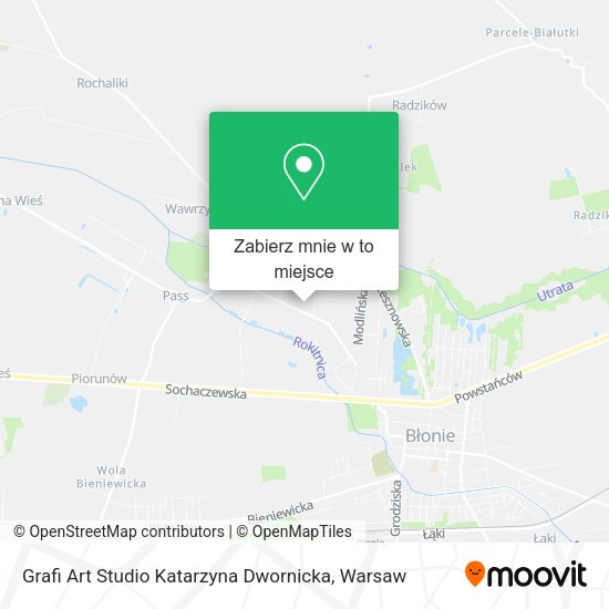 Mapa Grafi Art Studio Katarzyna Dwornicka