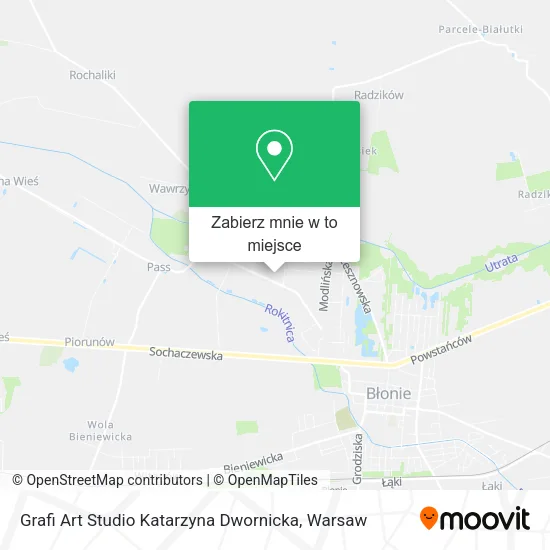 Mapa Grafi Art Studio Katarzyna Dwornicka