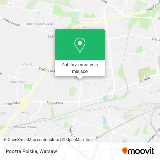 Mapa Poczta Polska