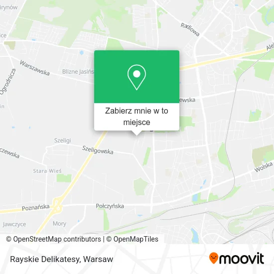 Mapa Rayskie Delikatesy